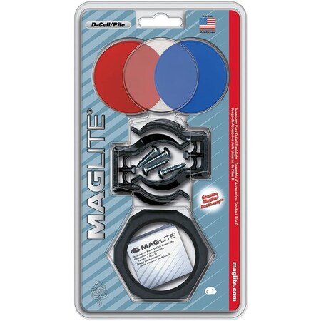 Maglite Incandescent Flashlight Accessory Pack D Battery ASXX376